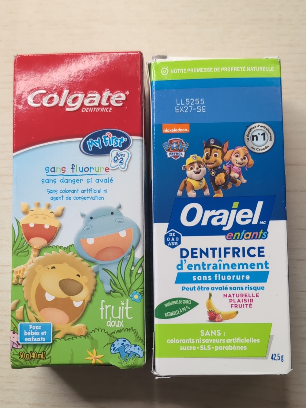 New 0-2 Toothpaste Bundle